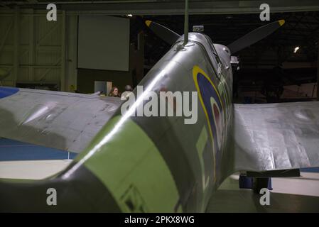 Spitfire MKV au RAF Museum de Londres Banque D'Images