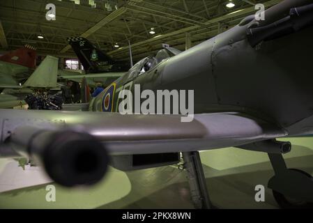 Spitfire MKV au RAF Museum de Londres Banque D'Images