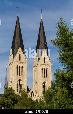 La Cathédrale de Halberstadt Banque D'Images