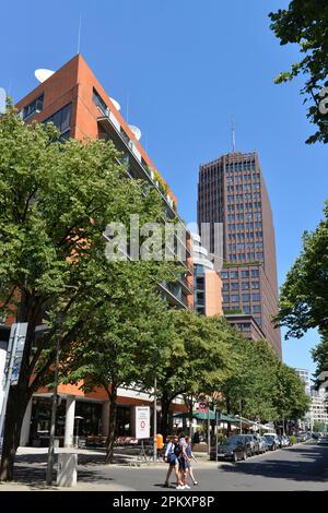 Kollhoffhaus, Alte Potsdamer Strasse, Potsdamer Platz, Tiergarten, Mitte, Berlin, Allemagne Banque D'Images