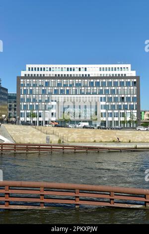 Chambre de la Conférence de presse fédérale, Schiffbauerdamm, Mitte, Berlin, Allemagne Banque D'Images