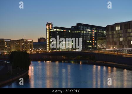 Gare centrale, Mitte, Berlin, Allemagne Banque D'Images