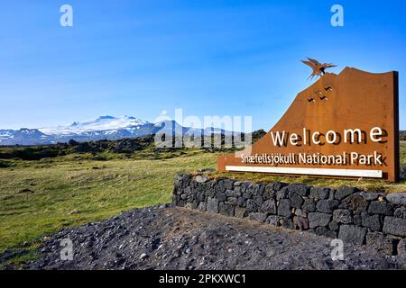 Parc national de Snaefellsjokull. Péninsule de Snaefellsnes. Islande Banque D'Images