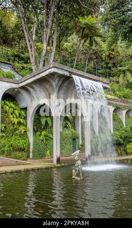 Jardin Tropical de Monte Palace, à Madère Banque D'Images