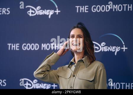 Valentina Belle participe à la photocall ''les bonnes mères'' au cinéma spatial Moderno sur 04 avril 2023 à Rome, en Italie. (Photo par Luca Carlino/NurPhoto) Credit: NurPhoto SRL/Alay Live News Banque D'Images