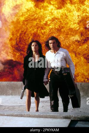 Desperado Salma Hayek et Antonio Banderas Banque D'Images