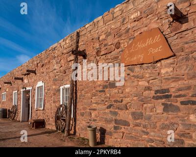 Site historique national de Hubbell Trading Post, Ganado, Arizona. Banque D'Images