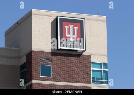 Lafayette - Circa avril 2023: IU Health Arnett Hospital. IU Health est le système de santé le plus vaste et le plus complet de l'Indiana. Banque D'Images