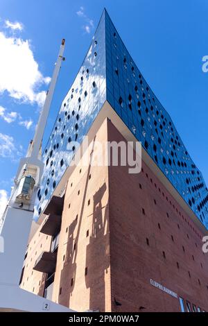 Elbe Philharmonic Hall, Sandtor Harbour, HalfenCity Quarter, Hambourg, région métropolitaine de Hambourg, République fédérale d'Allemagne Banque D'Images