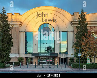 L'entrée du grand magasin John Lewis au Trafford Centre Manchester Banque D'Images