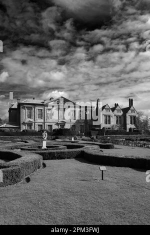 L'abbaye et les jardins de Coombe, près de Coventry City, Warwickshire, Angleterre, Royaume-Uni Banque D'Images