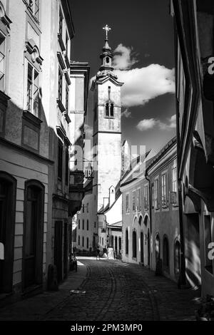 - Une ville de Steyr en Autriche. Banque D'Images