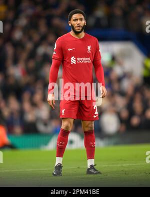 Londres, Royaume-Uni. 04th avril 2023. 04 avril 2023 - Chelsea / Liverpool - Premier League - Stamford Bridge Joe Gomez de Liverpool pendant le match de la Premier League à Stamford Bridge, Londres. Crédit photo : Mark pain/Alamy Live News Banque D'Images