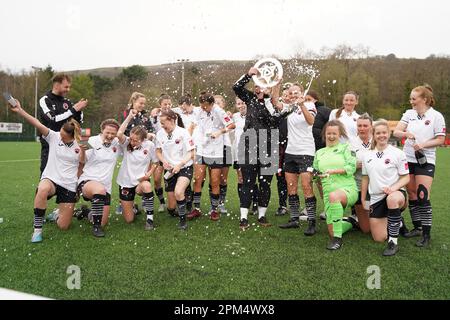 Pontypridd Utd Women contre Aberystwyth WFC Banque D'Images