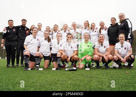 Pontypridd Utd Women contre Aberystwyth WFC Banque D'Images