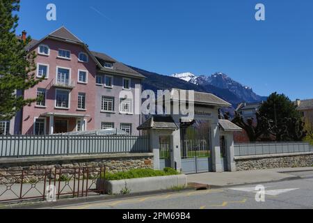 Collège Maurienne de Saint-Jean-de-Maurienne Banque D'Images