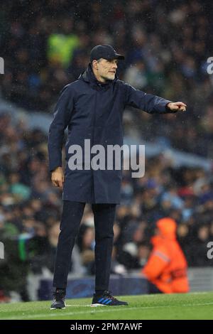 Manchester City / Bayern Munich, Ligue des champions de l'UEFA, quart de finale, première étape, Stade Etihad, Manchester - Royaume-Uni, 11 avril 2023 Banque D'Images