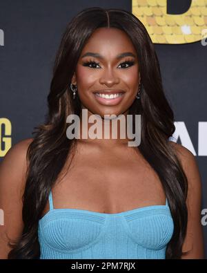 11 avril 2023, Hollywood, Californie, États-Unis: Coco Jones participe à la première de Los Angeles de la saison 2 ''Blindspotting'' de STARZ, (Credit image: © Billy Bennight/ZUMA Press Wire) USAGE ÉDITORIAL SEULEMENT! Non destiné À un usage commercial ! Banque D'Images