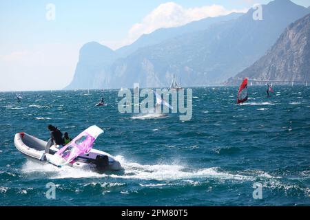 Windsurfers Banque D'Images