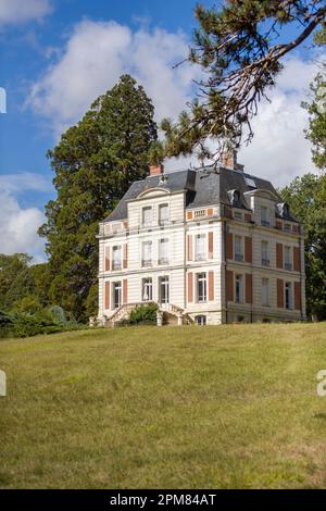 France, Indre et Loire, Chanceaux-près-Loches, Château de Mai Banque D'Images