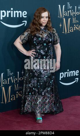 Alex Borstein participe à la première finale de la saison 5 de la vidéo Amazon Prime « The merveilleux Mrs Maisel » à la salle Highlight à la Highline Standard (photo de Lev Radin/Pacific Press) Banque D'Images