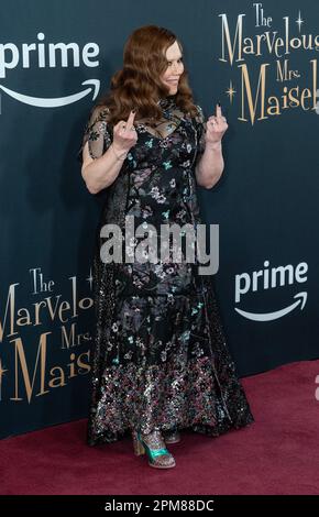 Alex Borstein participe à la première finale de la saison 5 de la vidéo Amazon Prime « The merveilleux Mrs Maisel » à la salle Highlight à la Highline Standard (photo de Lev Radin/Pacific Press) Banque D'Images