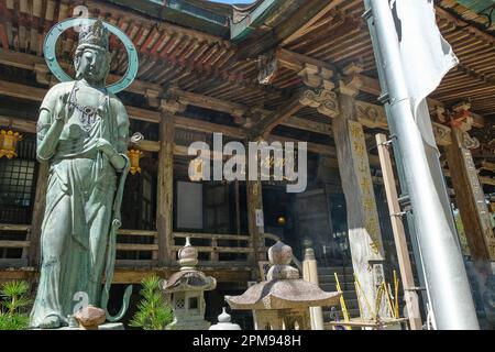 Nachikatsuura, Japon - 19 mars 2023: Kumano Nachi Taisha est un sanctuaire shinto situé à Nachikatsuura, Japon. Banque D'Images