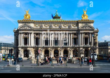 L'Opéra Garnier, Paris, France Banque D'Images