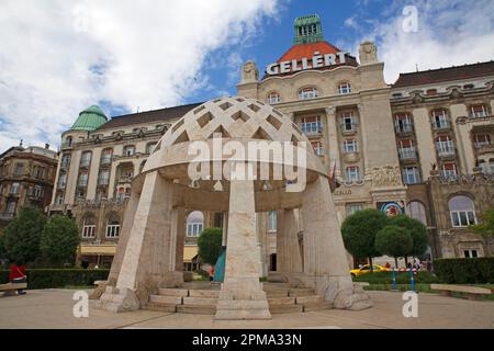 Hotel Gellert, Hôtel Art Nouveau hongrois, Budapest, Hongrie Banque D'Images