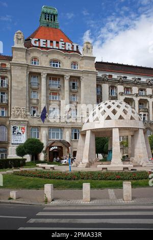 Hotel Gellert, Hôtel Art Nouveau hongrois, Budapest, Hongrie Banque D'Images