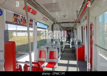 Espagne, Valencia, Straßenbahn // Espagne, Valencia, Streetcar, Tramway Banque D'Images