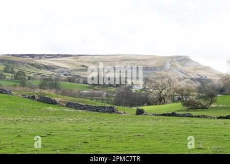 Images de paysage capturées près du village d'Aysgarth, situé dans le nord du Yorkshire de l'Angleterre Banque D'Images