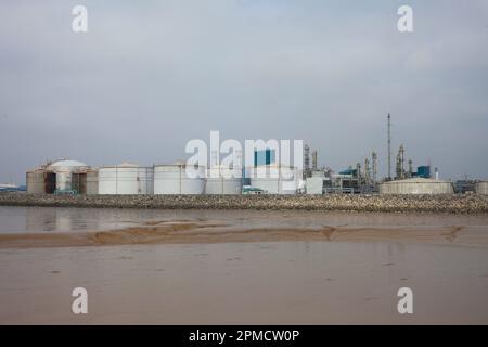 Saltend Chemicals Park, Saltend Lane, Hull, HU12 8DS Royaume-Uni avril 2023 Banque D'Images