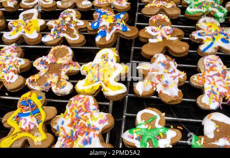 Petits gâteaux de Noël cuits au four. Oregon Banque D'Images