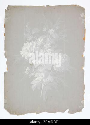 Flanc - floral ; Ericson & Weiss ; imprimé en bloc sur papier ; 65 x 47,5 cm (25 9/16 x 18 11/16 po.) Banque D'Images