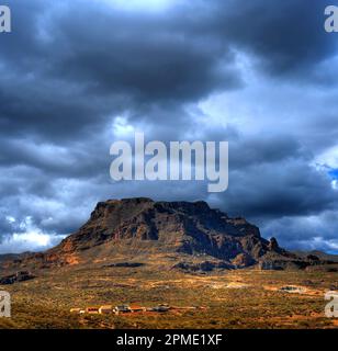 Petit village Sonora désert dans le centre de l'Arizona Etats-Unis Banque D'Images