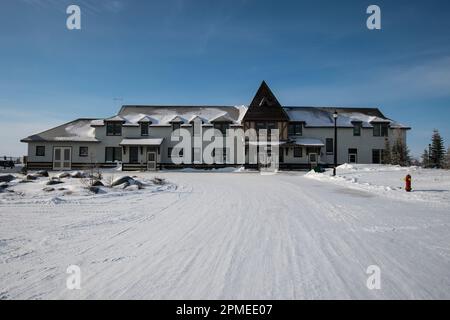 Gare de Churchill, Manitoba, Canada Banque D'Images