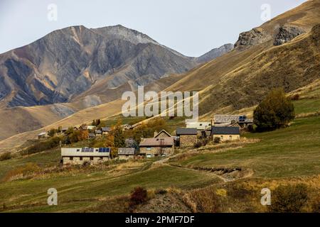 France, Hautes-Alpes, le pic du Mas de la grave (3020 m) Banque D'Images