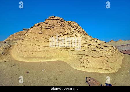 Égypte, région de Fayoum, Wadi El Hitan, vallée de Whales classée au patrimoine mondial par l'UNESCO Banque D'Images