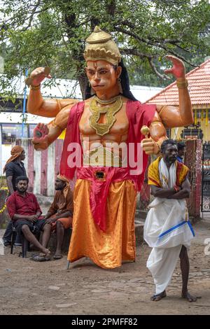 Inde, Kerala, Seematti, festival hindou de Thaipusam Banque D'Images