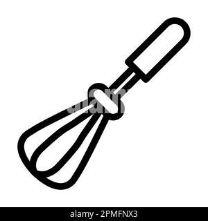 Fouet Vector Thick Line pour usage personnel et commercial. Banque D'Images