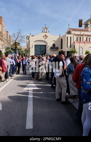 Málaga, Espagne. 6th avril 2023. Semana santa, semaine Sainte. Banque D'Images