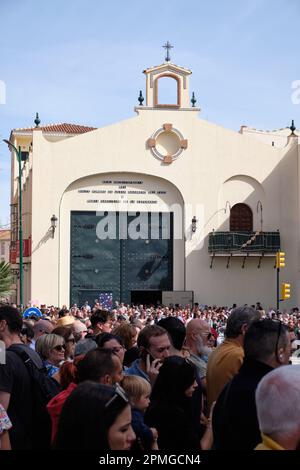 Málaga, Espagne. 6th avril 2023. Semana santa, semaine Sainte. Banque D'Images