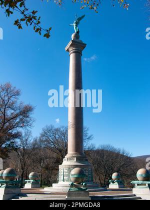 Monument de la bataille, Académie militaire de West point Banque D'Images