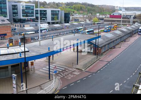 Sheffield Interchange sur Pond Street, vue depuis le parking Arundel Gate Banque D'Images