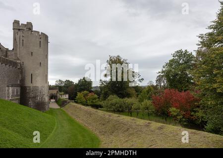 Arundel Castle Grounds and Gardens le 5th octobre 2022 à Arundel, West Sussex, Angleterre. Crédit : nouvelles SMP Banque D'Images