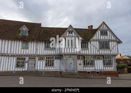 Lavenham Guildhall le 12th octobre 2022 à Lavenham, Suffolk, en Angleterre. Crédit : nouvelles SMP Banque D'Images