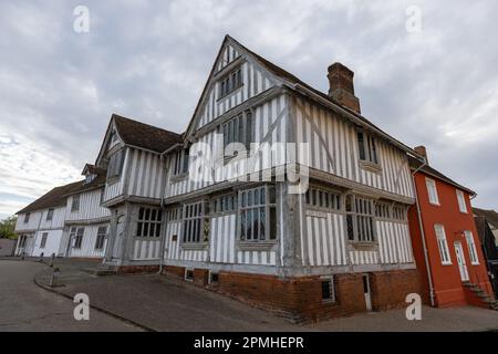 Lavenham Guildhall le 12th octobre 2022 à Lavenham, Suffolk, en Angleterre. Crédit : nouvelles SMP Banque D'Images