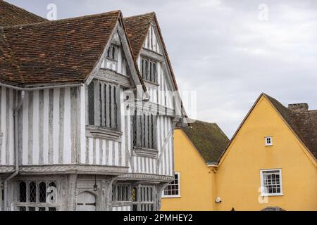 Lavenham Guildhall le 12th octobre 2022 à Lavenham, Suffolk, en Angleterre. Crédit : nouvelles SMP Banque D'Images