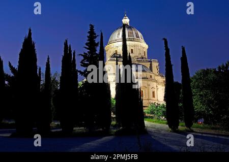 Todi, Eglise de Santa Maria della Consolazione, Ombrie, Italie Banque D'Images